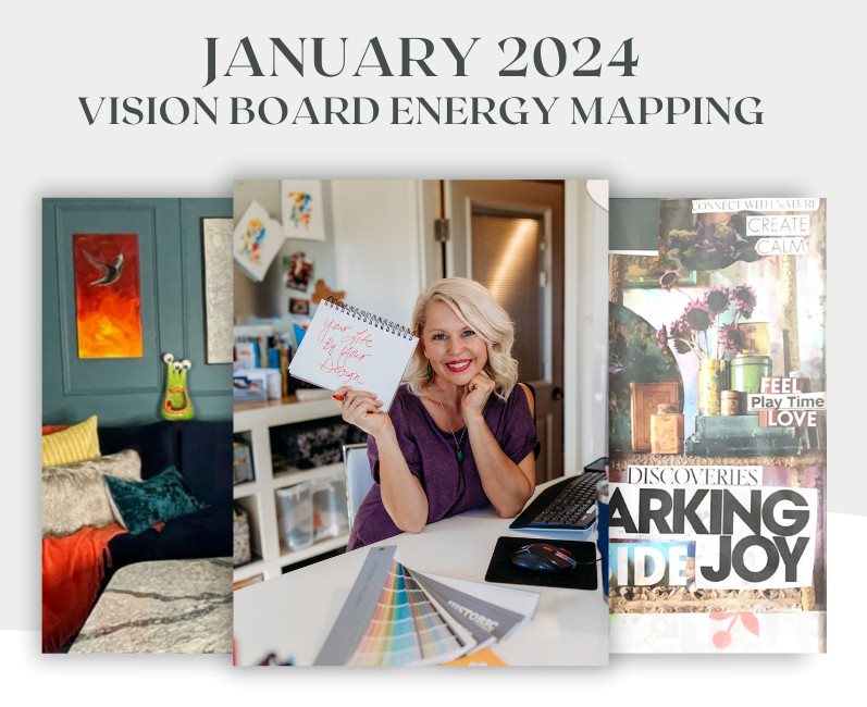 Vision Board Energy Mapping January 2024